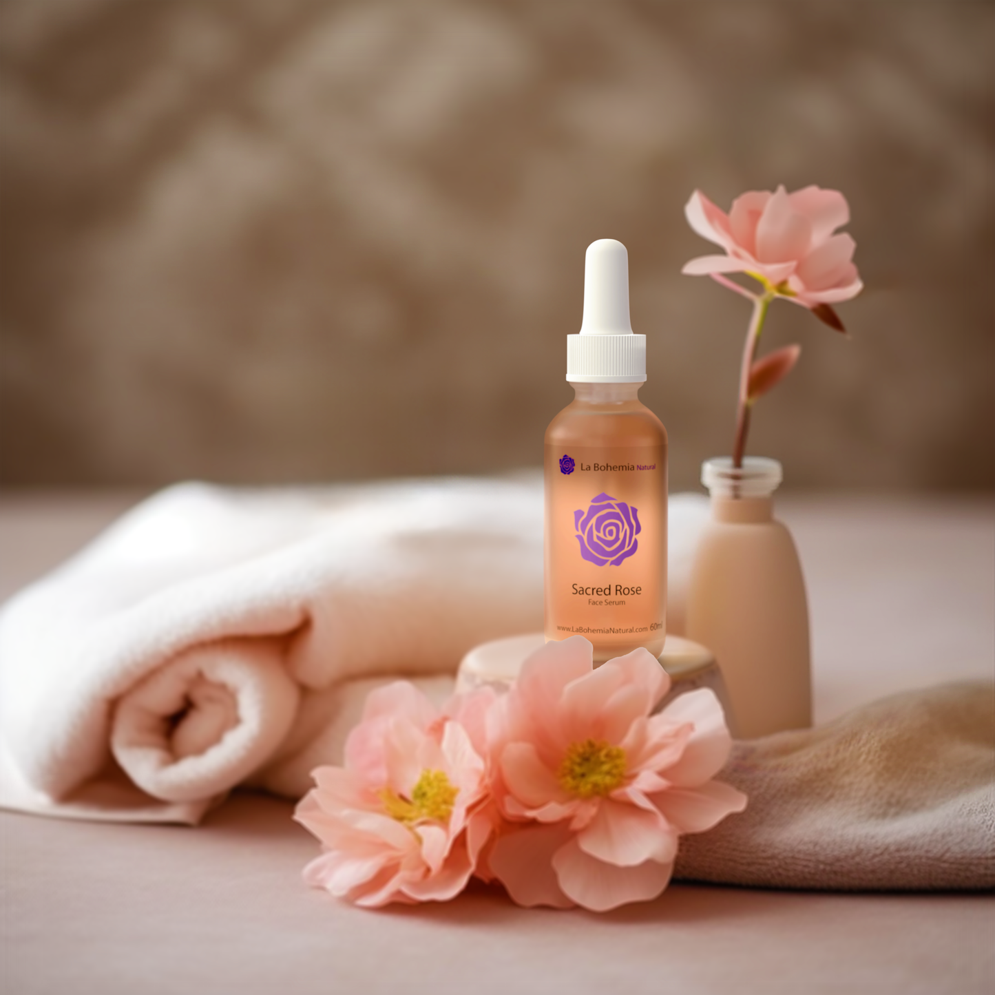 Sacred Rose Face Serum w/Argan & Rosehip Seed 10 Pack