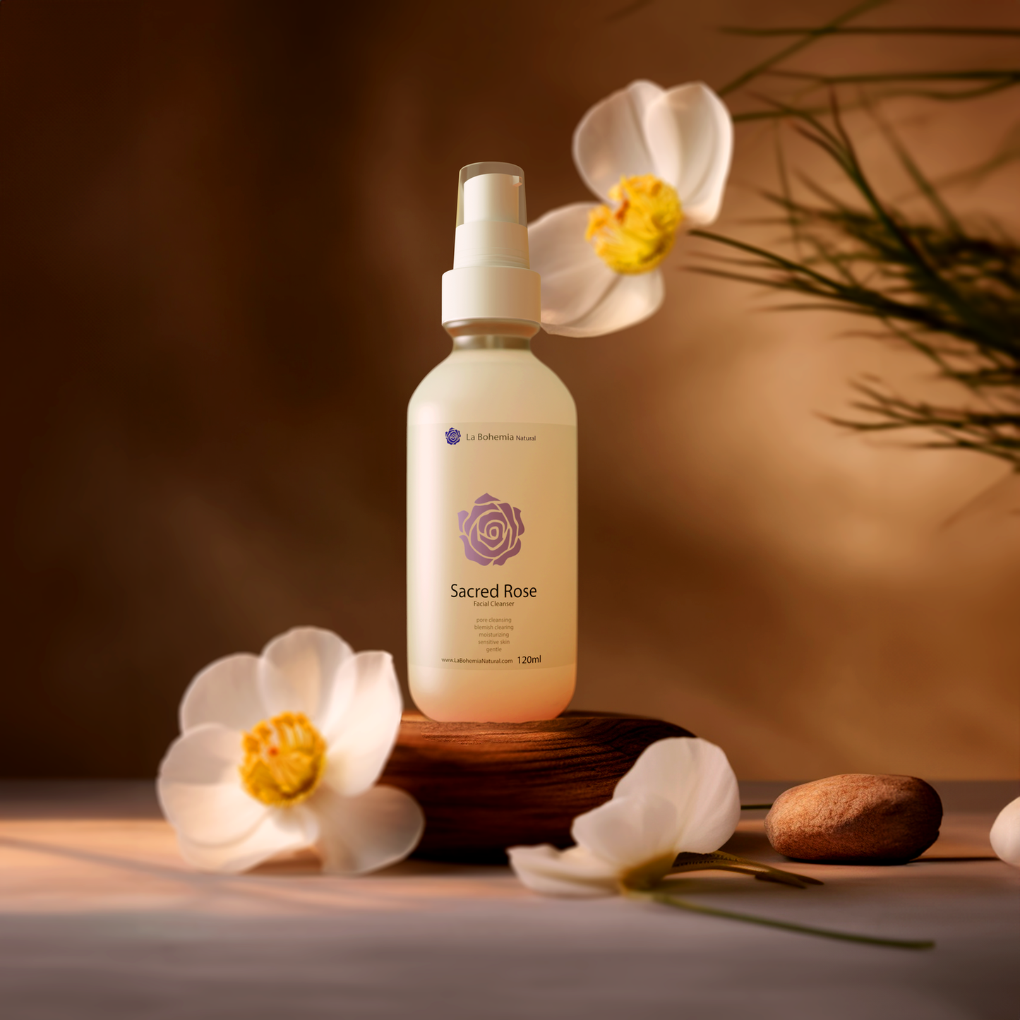 Sacred Rose Facial Cleanser and Makeup Remover SAMPLE