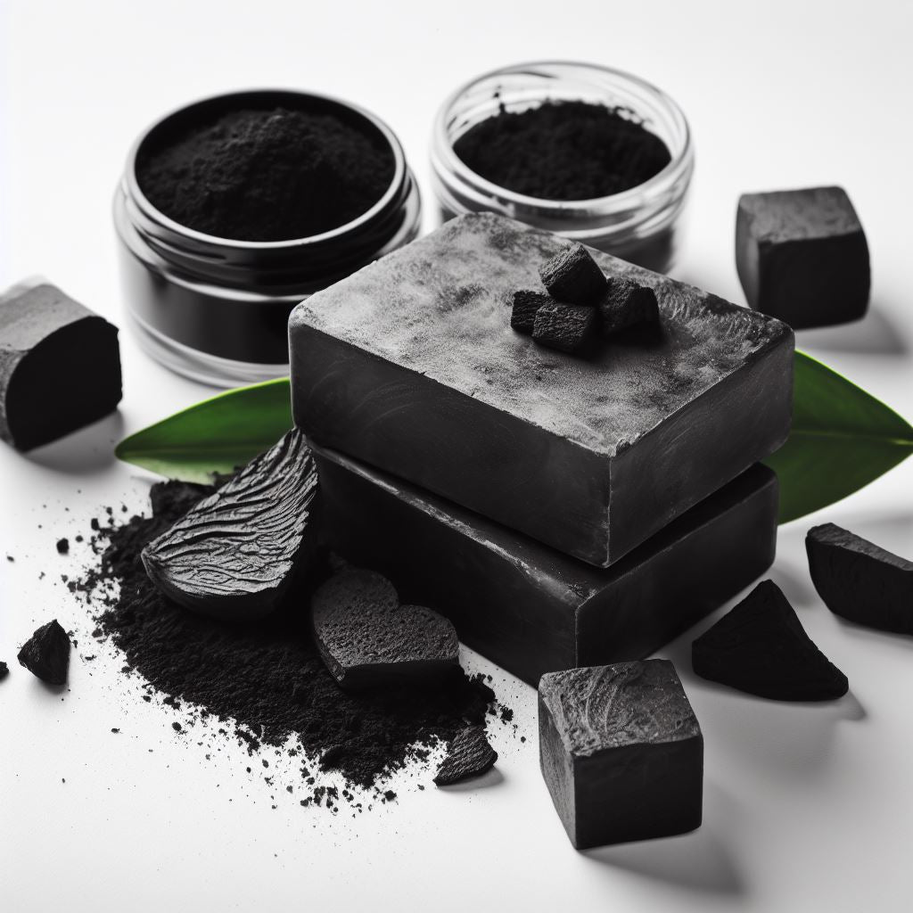 Charcoal + Colloidal Silver Avocado Face & Body Soap 10 Bar Pack